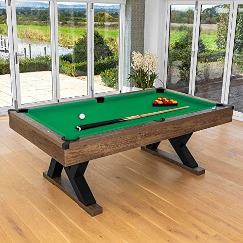 PINPOINT Full-Size Billiards Table Complete with Accessories