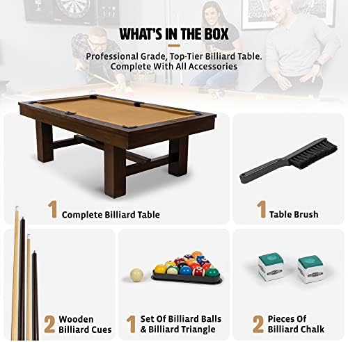 EastPoint Sports Dayton 96-Inch Premium Beige Pool Table