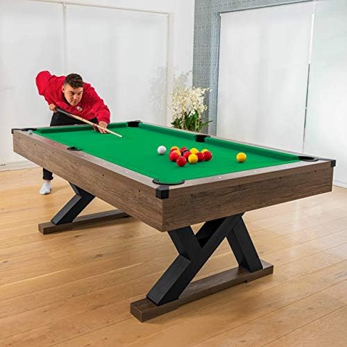 PINPOINT Full-Size Billiards Table Complete with Accessories