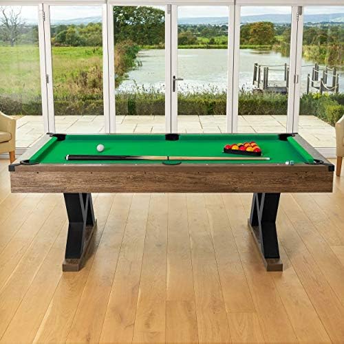 PINPOINT Full-Size Billiards Table Complete with Accessories